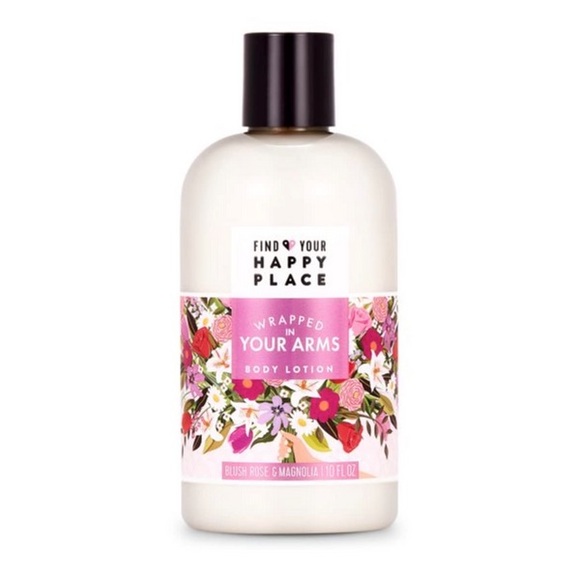 Find Your Happy Place Body Lotion Blush Rose and Magnolia 10 fl oz (BUNDLE of 4) - Picture 2 of 3